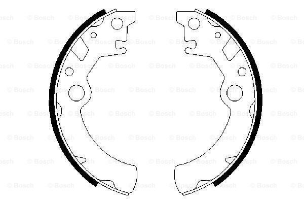 Set saboti frana 0 986 487 593 BOSCH