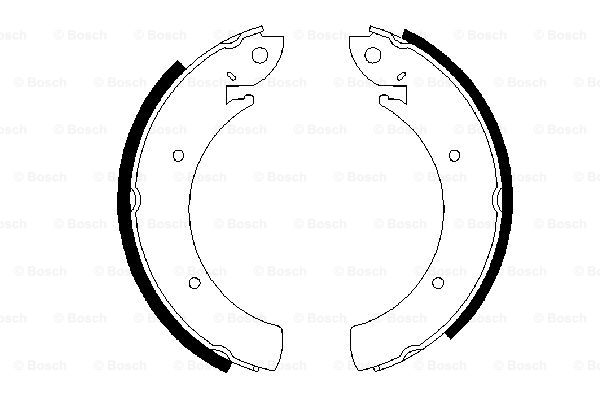 Set saboti frana 0 986 487 648 BOSCH
