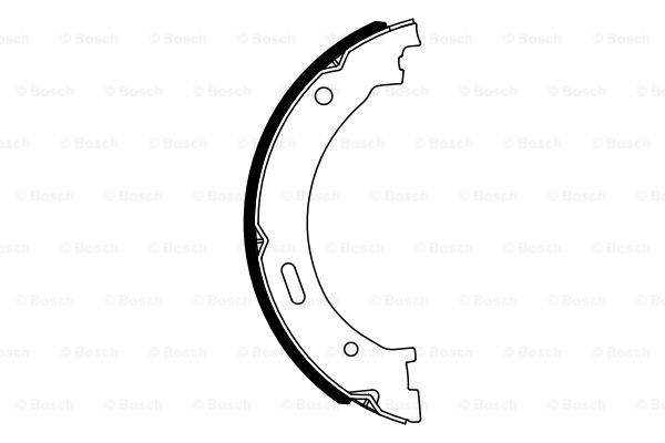 Set saboti frana, frana de mana 0 986 487 942 BOSCH