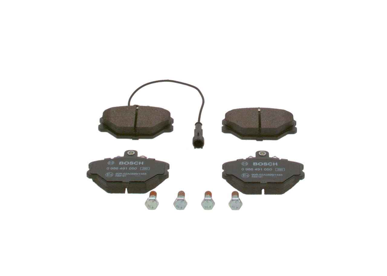 set placute frana,frana disc 0 986 491 050 BOSCH