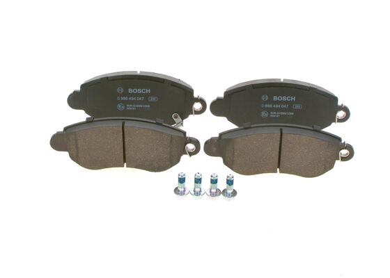 Set placute frana,frana disc 0 986 494 047 BOSCH