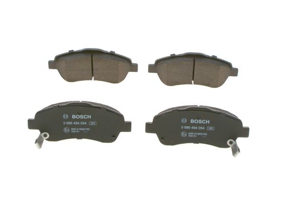 set placute frana,frana disc 0 986 494 054 BOSCH