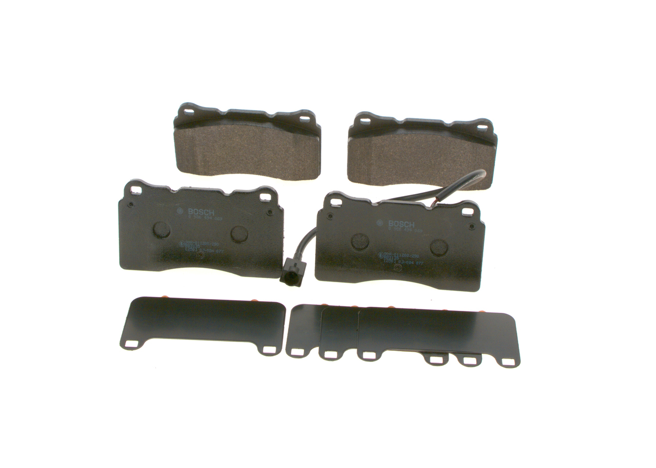 set placute frana,frana disc 0 986 494 069 BOSCH