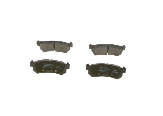 Set placute frana,frana disc 0 986 494 133 BOSCH