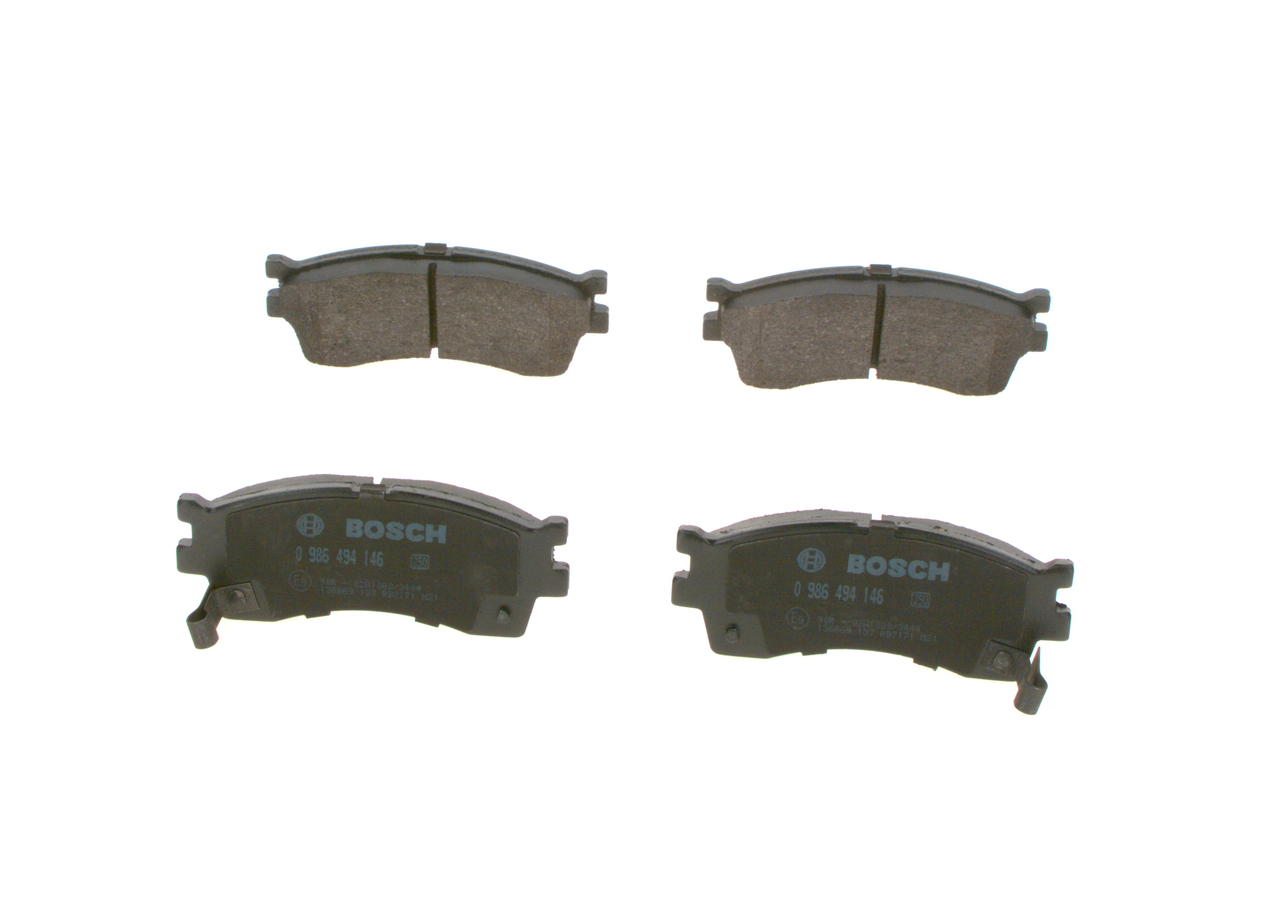 set placute frana,frana disc 0 986 494 146 BOSCH