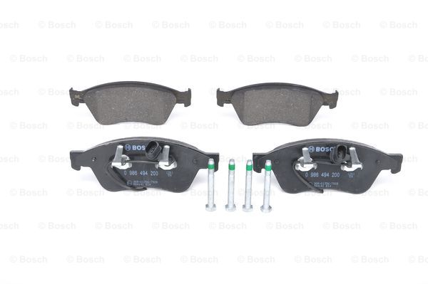 Set placute frana,frana disc 0 986 494 200 BOSCH