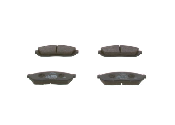 Set placute frana,frana disc 0 986 494 208 BOSCH