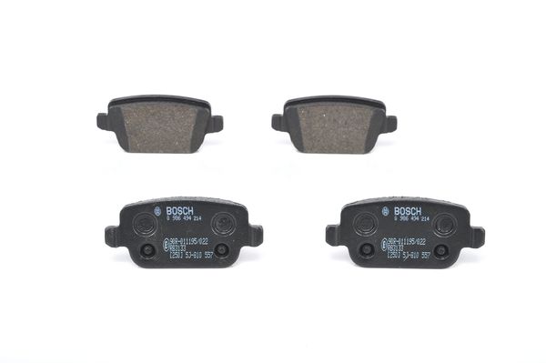 Set placute frana,frana disc 0 986 494 214 BOSCH