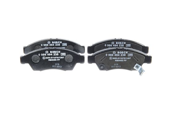 Set placute frana,frana disc 0 986 494 238 BOSCH