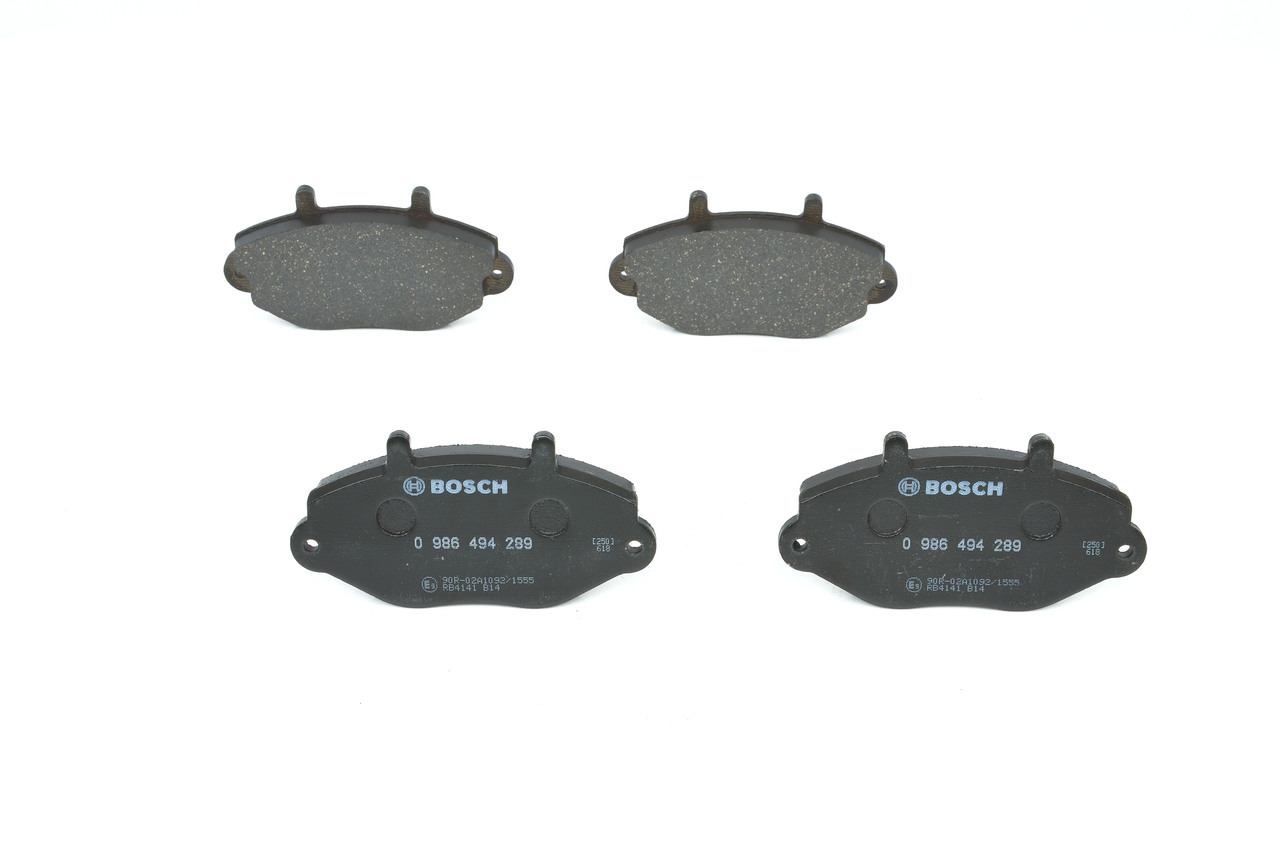 set placute frana,frana disc 0 986 494 289 BOSCH