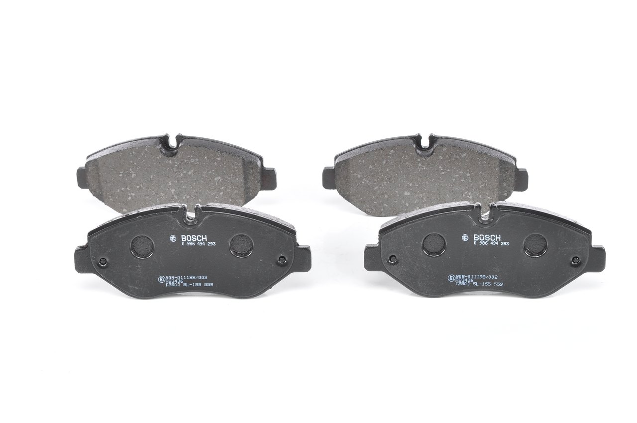 set placute frana,frana disc 0 986 494 293 BOSCH