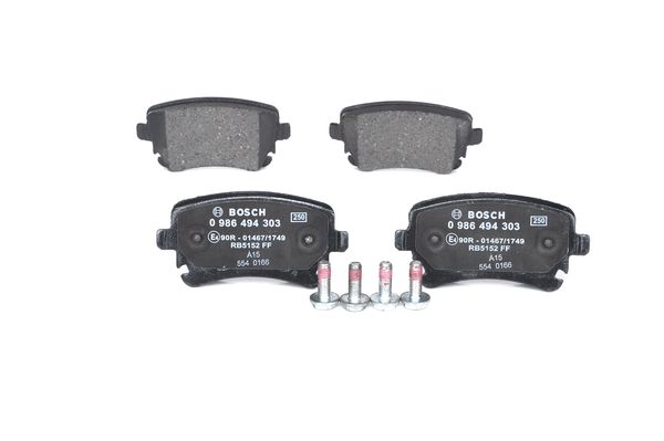 Set placute frana,frana disc 0 986 494 303 BOSCH