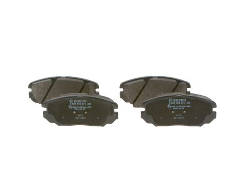 Set placute frana,frana disc 0 986 494 374 BOSCH