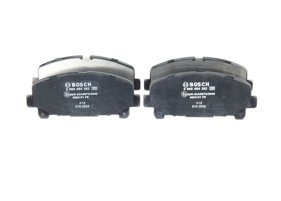 Set placute frana,frana disc 0 986 494 382 BOSCH