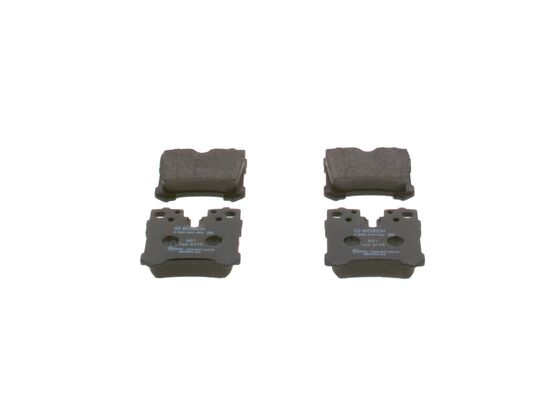 Set placute frana,frana disc 0 986 494 424 BOSCH