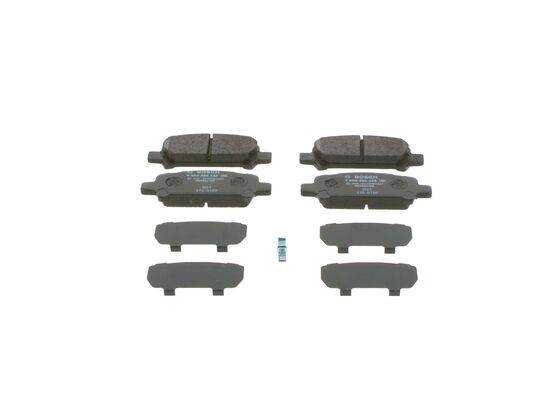 Set placute frana,frana disc 0 986 494 445 BOSCH