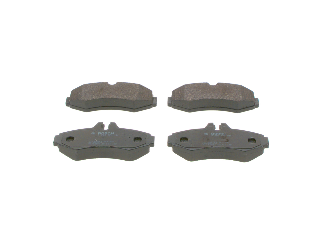set placute frana,frana disc 0 986 494 451 BOSCH