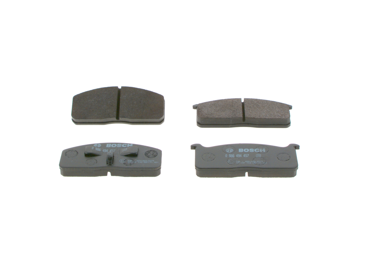 set placute frana,frana disc 0 986 494 457 BOSCH