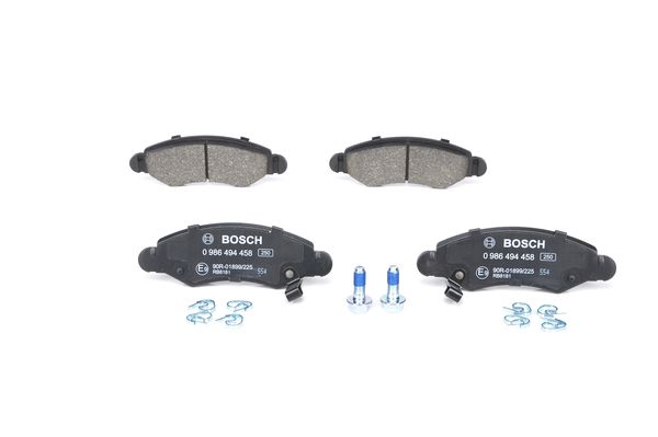 Set placute frana,frana disc 0 986 494 458 BOSCH