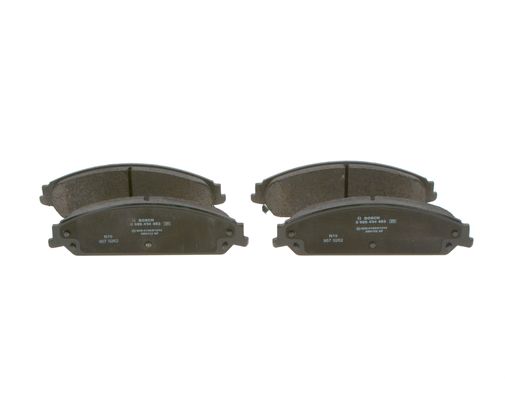 Set placute frana,frana disc 0 986 494 483 BOSCH