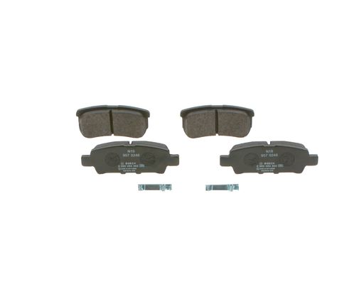 Set placute frana,frana disc 0 986 494 502 BOSCH