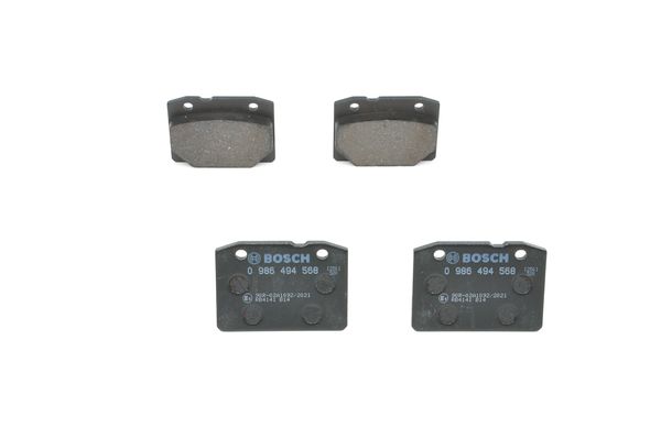 Set placute frana,frana disc 0 986 494 568 BOSCH