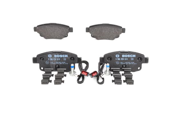 Set placute frana,frana disc 0 986 494 614 BOSCH