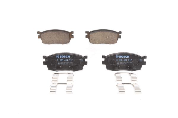 Set placute frana,frana disc 0 986 494 617 BOSCH