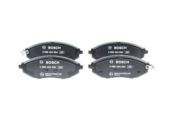 Set placute frana,frana disc 0 986 494 684 BOSCH