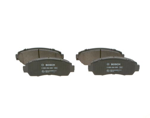 Set placute frana,frana disc 0 986 494 685 BOSCH