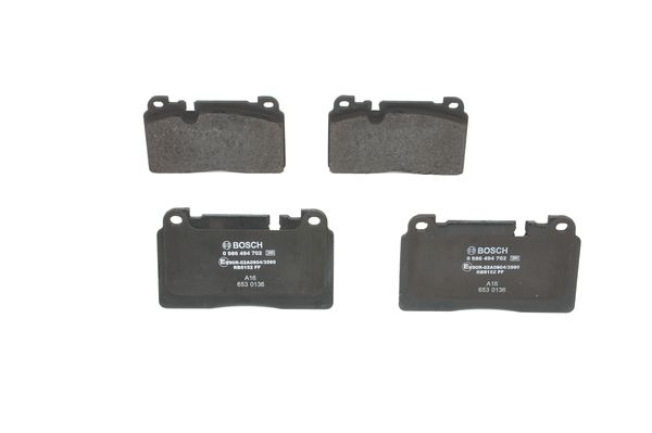 Set placute frana,frana disc 0 986 494 702 BOSCH