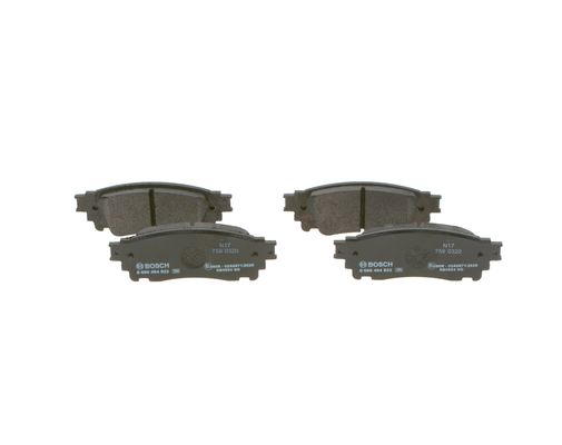 Set placute frana,frana disc 0 986 494 822 BOSCH