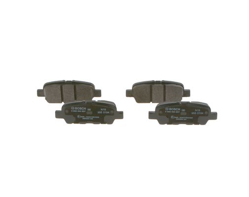 Set placute frana,frana disc 0 986 494 857 BOSCH