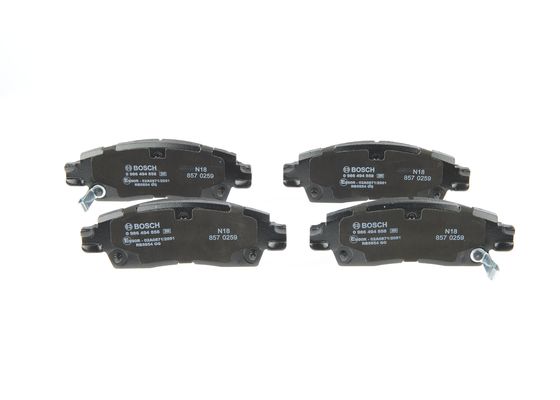 Set placute frana,frana disc 0 986 494 858 BOSCH