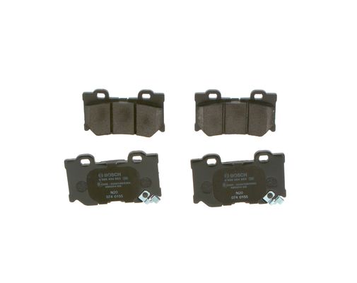 Set placute frana,frana disc 0 986 494 863 BOSCH