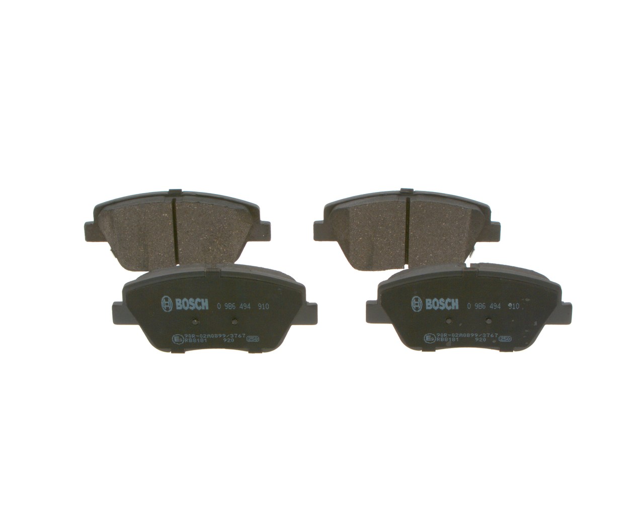 Set placute frana,frana disc 0 986 494 910 BOSCH