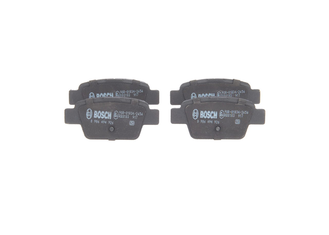 Set placute frana,frana disc 0 986 494 926 BOSCH