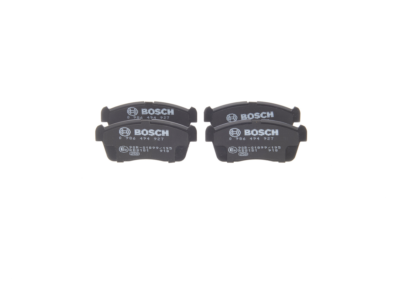 Set placute frana,frana disc 0 986 494 927 BOSCH