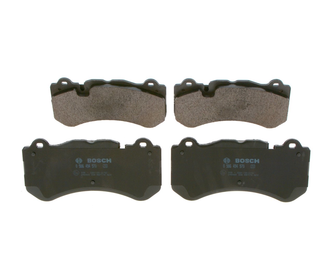 set placute frana,frana disc 0 986 494 970 BOSCH