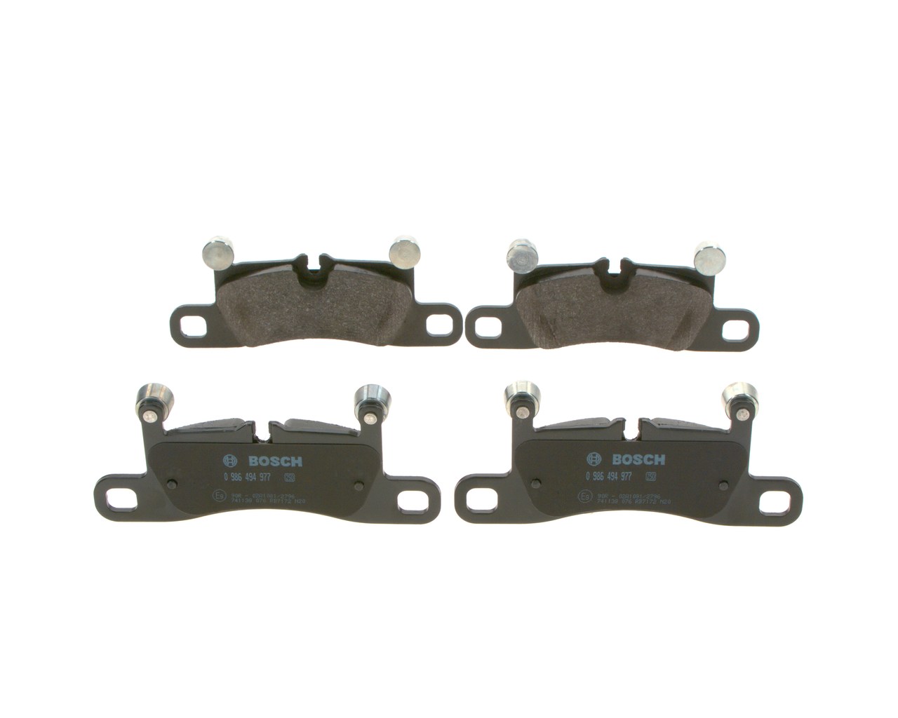 Set placute frana,frana disc 0 986 494 977 BOSCH