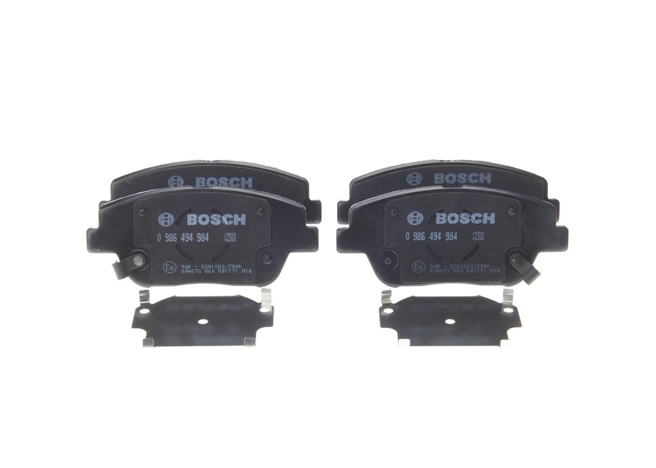 Set placute frana,frana disc 0 986 494 984 BOSCH