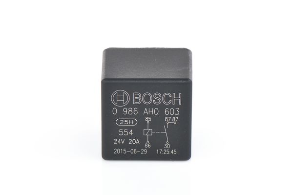 Releu, curent alimentare 0 986 AH0 603 BOSCH