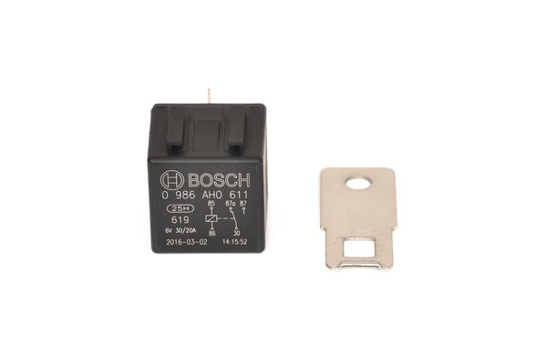 Releu, curent alimentare 0 986 AH0 611 BOSCH