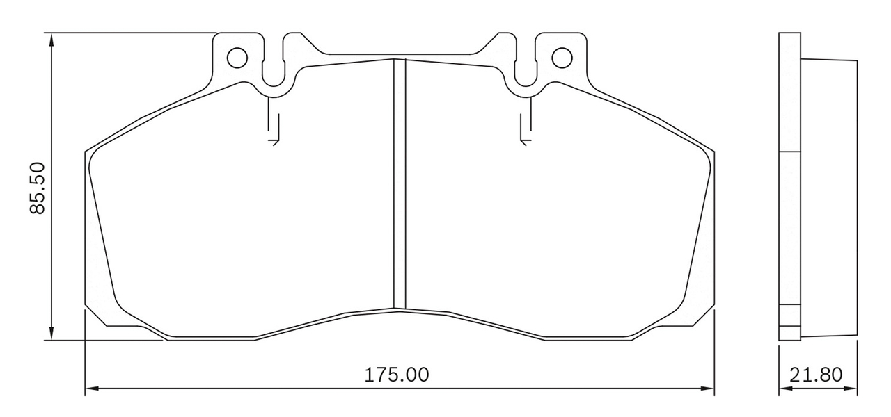 Set placute frana,frana disc 0 986 BB0 024 BOSCH