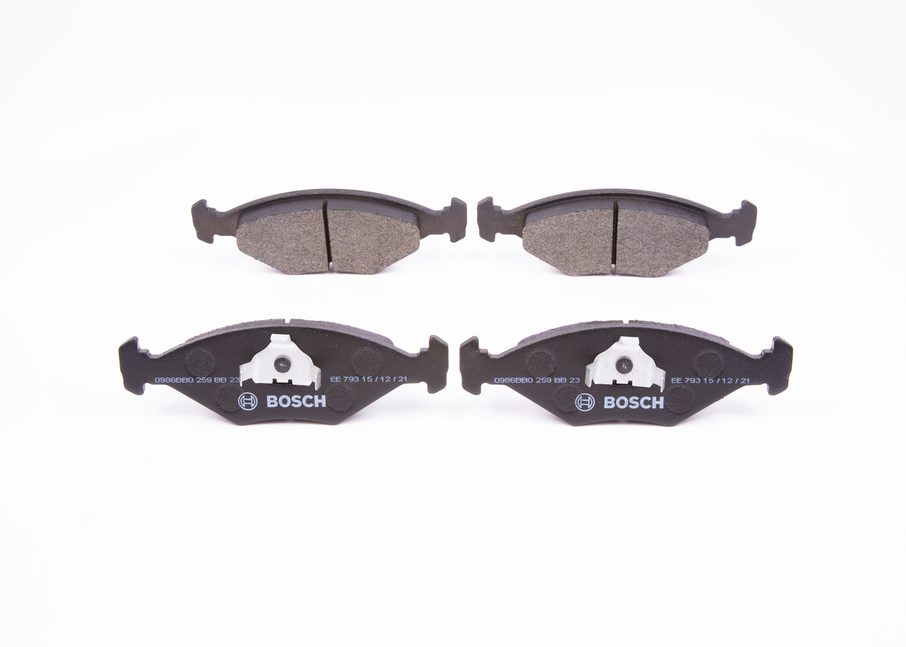 Set placute frana,frana disc 0 986 BB0 259 BOSCH