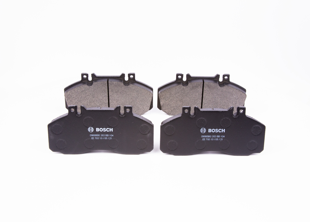 Set placute frana,frana disc 0 986 BB0 282 BOSCH