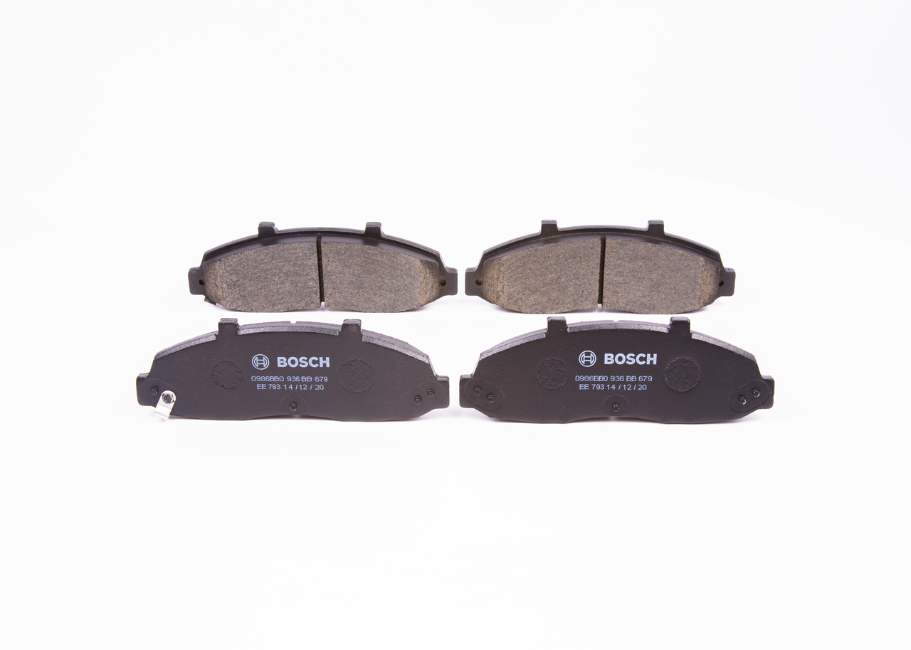 set placute frana,frana disc 0 986 BB0 936 BOSCH