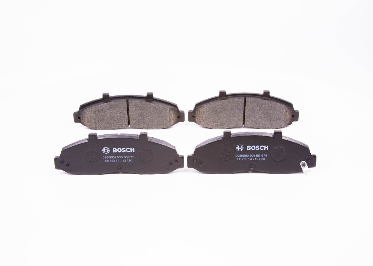 set placute frana,frana disc 0 986 BB0 936 BOSCH