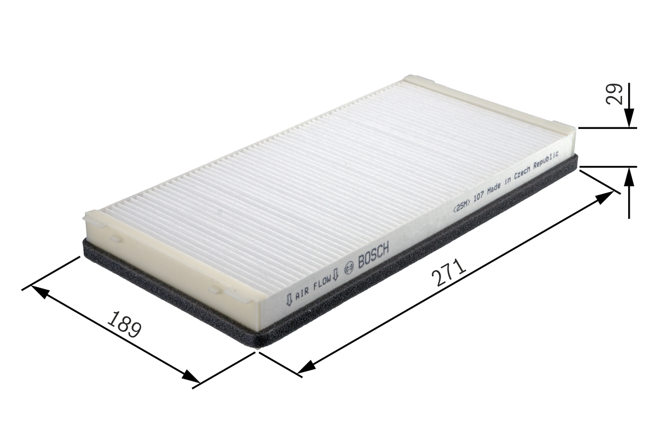 Filtru, aer habitaclu 1 987 432 022 BOSCH