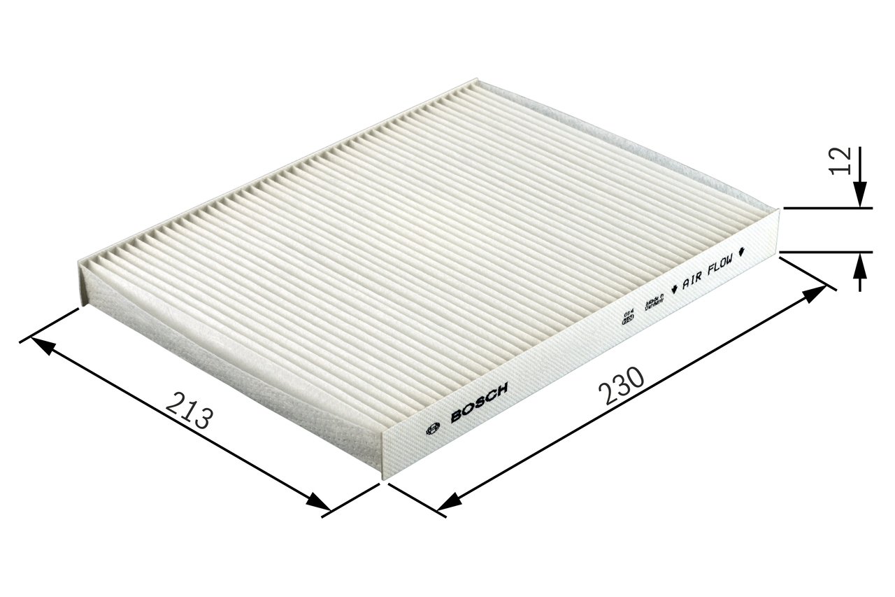 Filtru, aer habitaclu 1 987 432 107 BOSCH